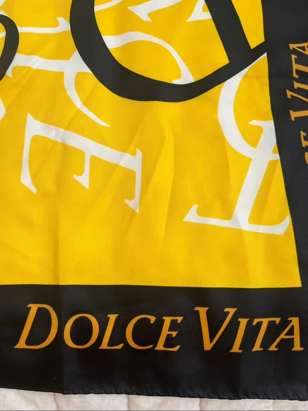 Dolce Vita beautiful silk scarf
